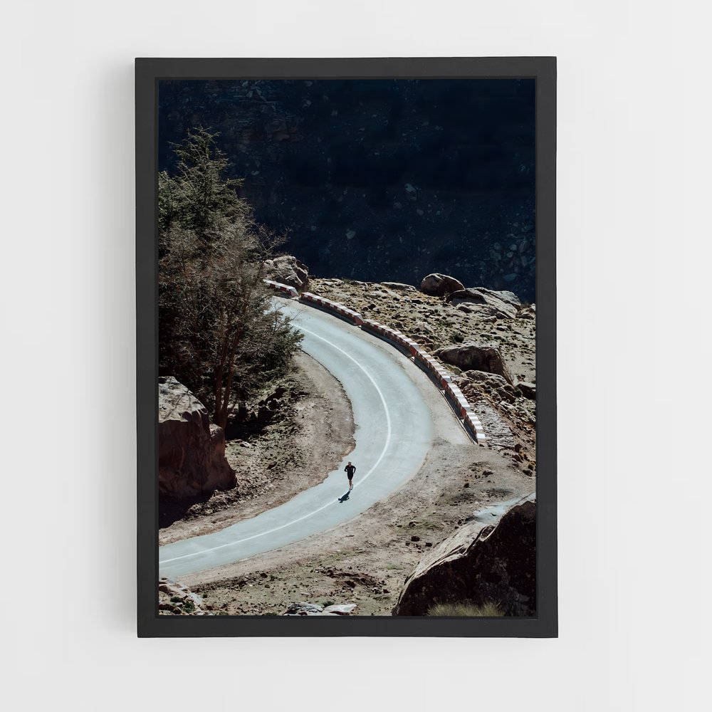 Poster Chemin de la Découverte – affiche Athlétisme (vue 2)